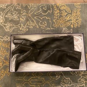 Stuart Weitzman black boots. 7M. Only worn once